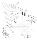 Part Location Diagram of 871110814 Husqvarna Bolt Hex Black